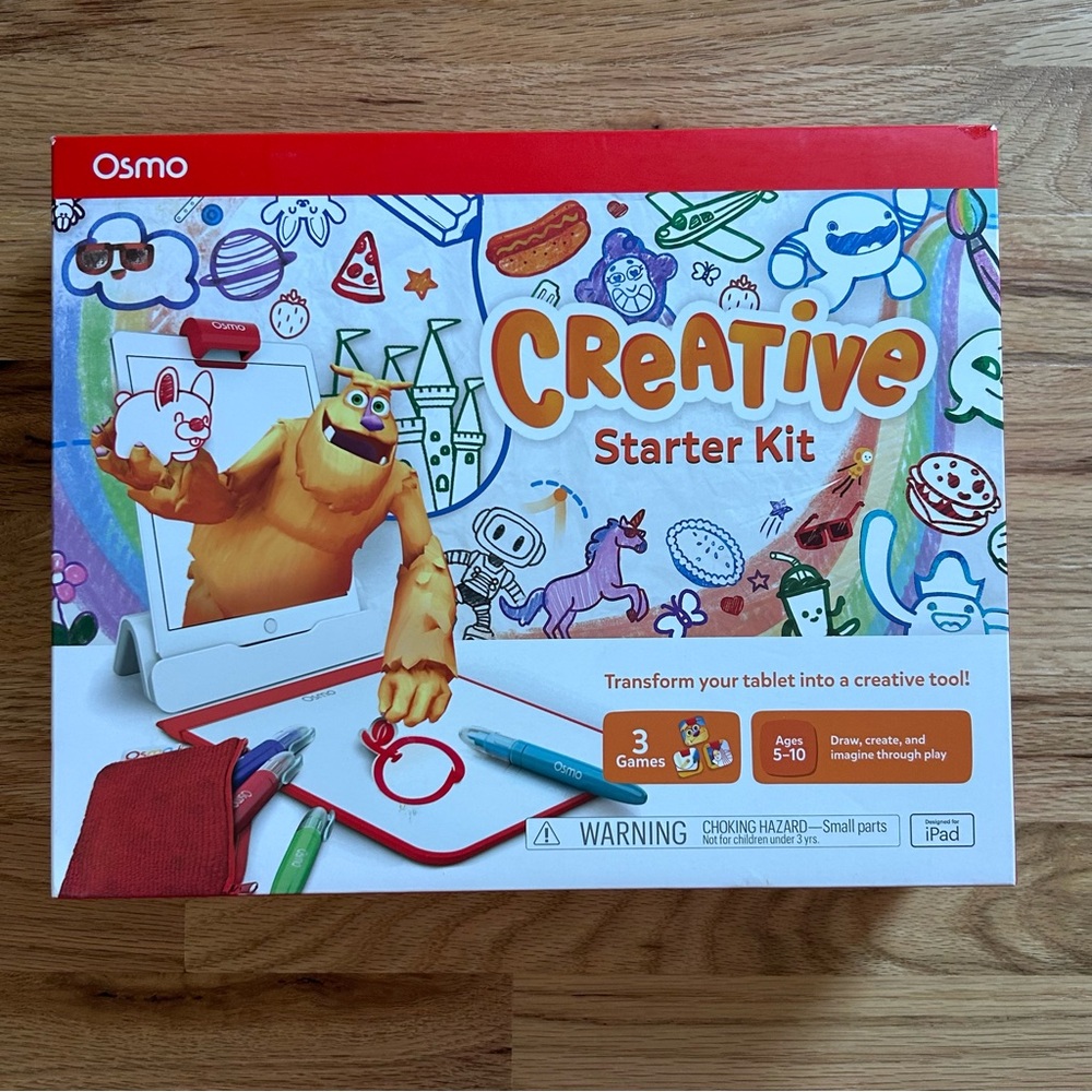 Creative Starter Kit for Kids - Red and White